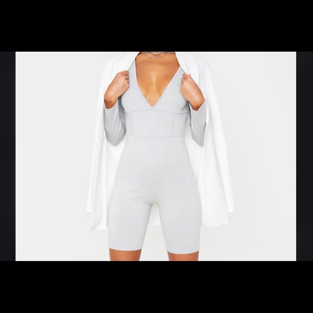 grey Jumpsuit